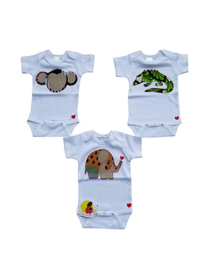 See Ya Alligator Appliqué Bodysuit