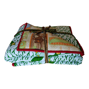 Fly High Reversible Baby Blanket
