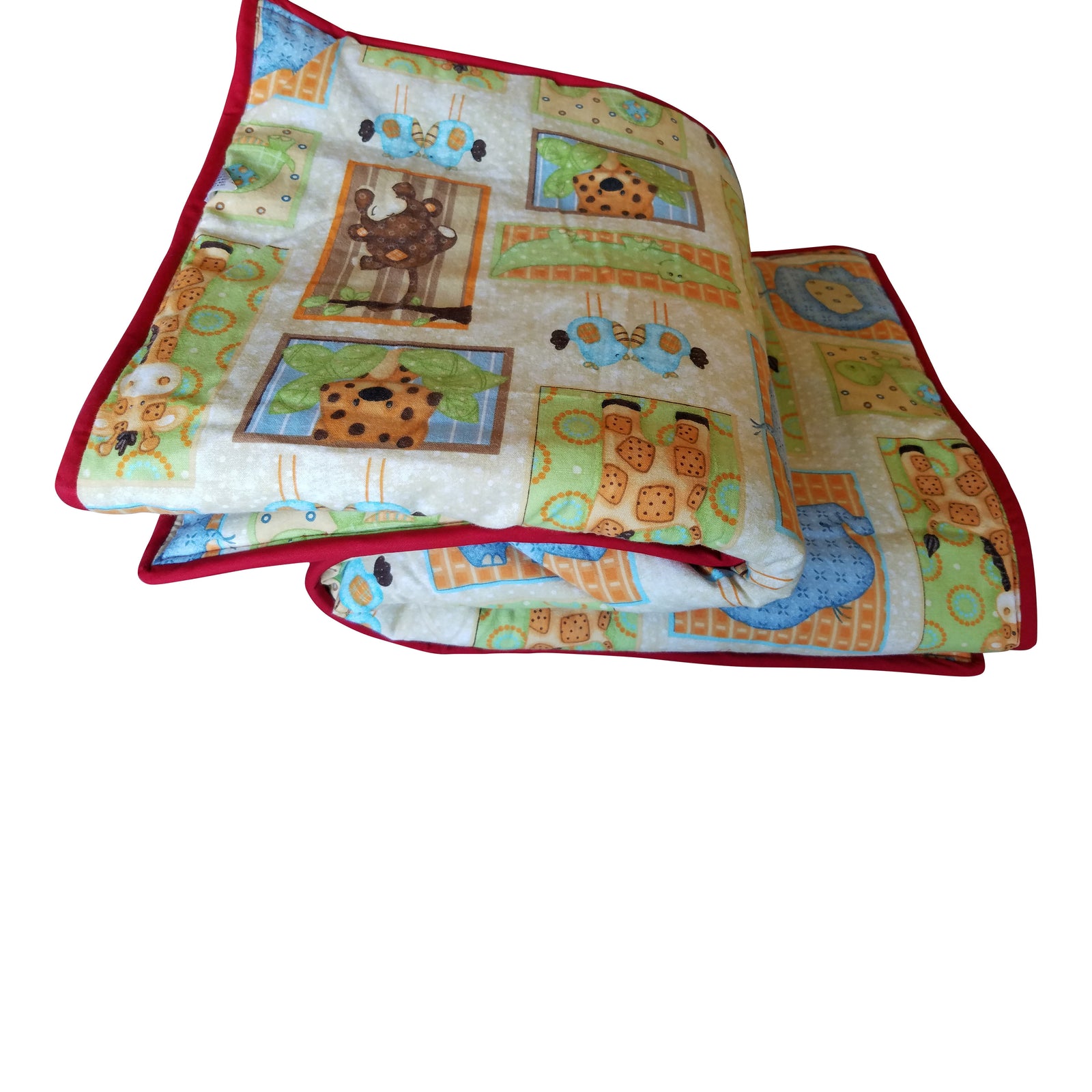 Grey Dashiki Reversible Baby Blanket Grace & Elie