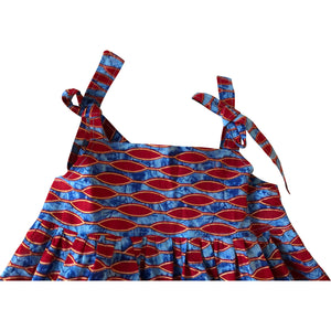 Jada Blue and Red Dress