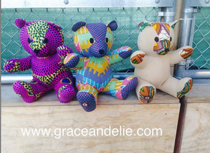 Toys - Nana Love The Teddy Bear-Grey