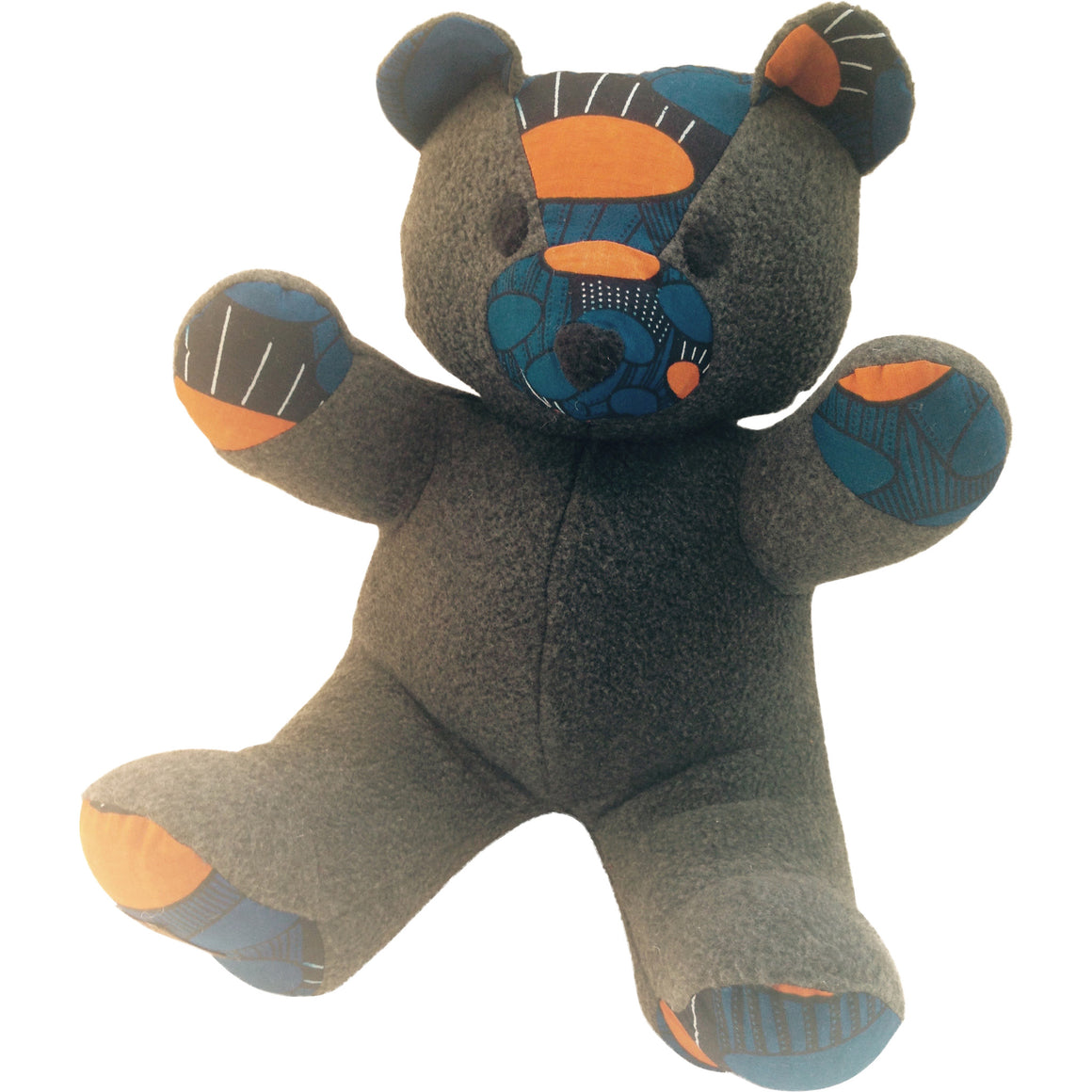 Toys - Nana Blue The Teddy Bear-Dark Grey