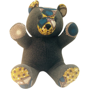 Toys - Nana The Teddy Bear-Dark Grey